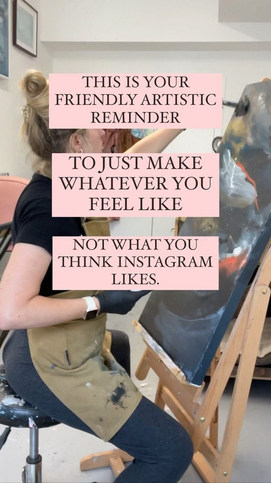 Make because you wanna make not because you think you should be making certain t - Punch+Fury