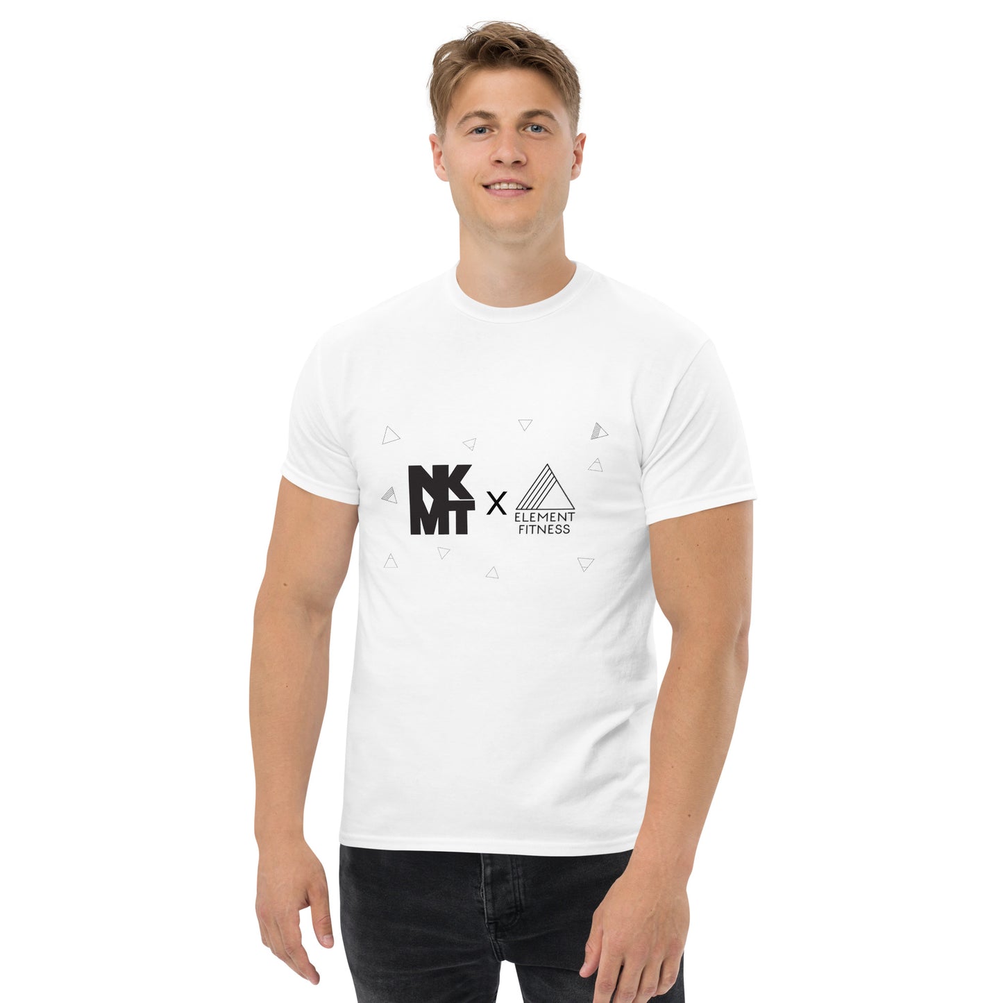 NKMT Unisex White Charity Tee