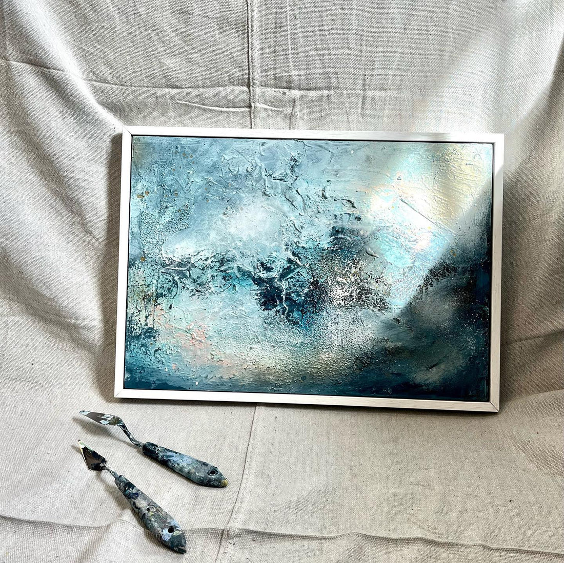 🪐DISCOVERY🪐
A3 Framed Birch Board 
SOLD

This... - Punch+Fury