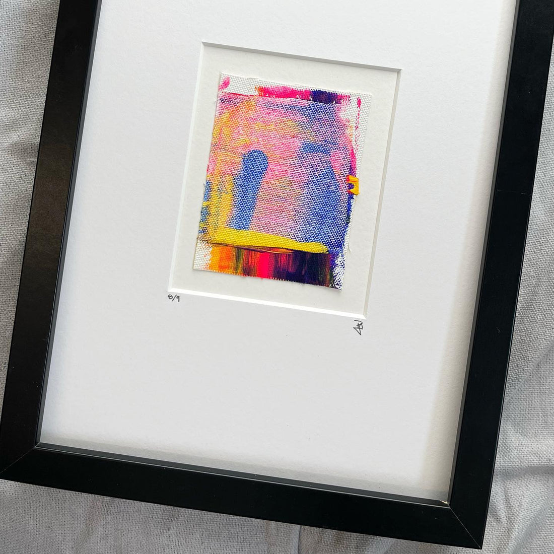 There aren’t many of our neon mini works on canvas left so if you’ve got you - Punch+Fury