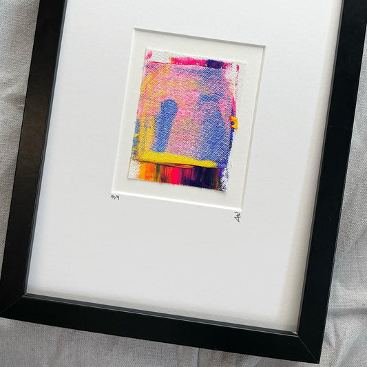 There aren’t many of our neon mini works on canvas left so if you’ve got you - Punch+Fury