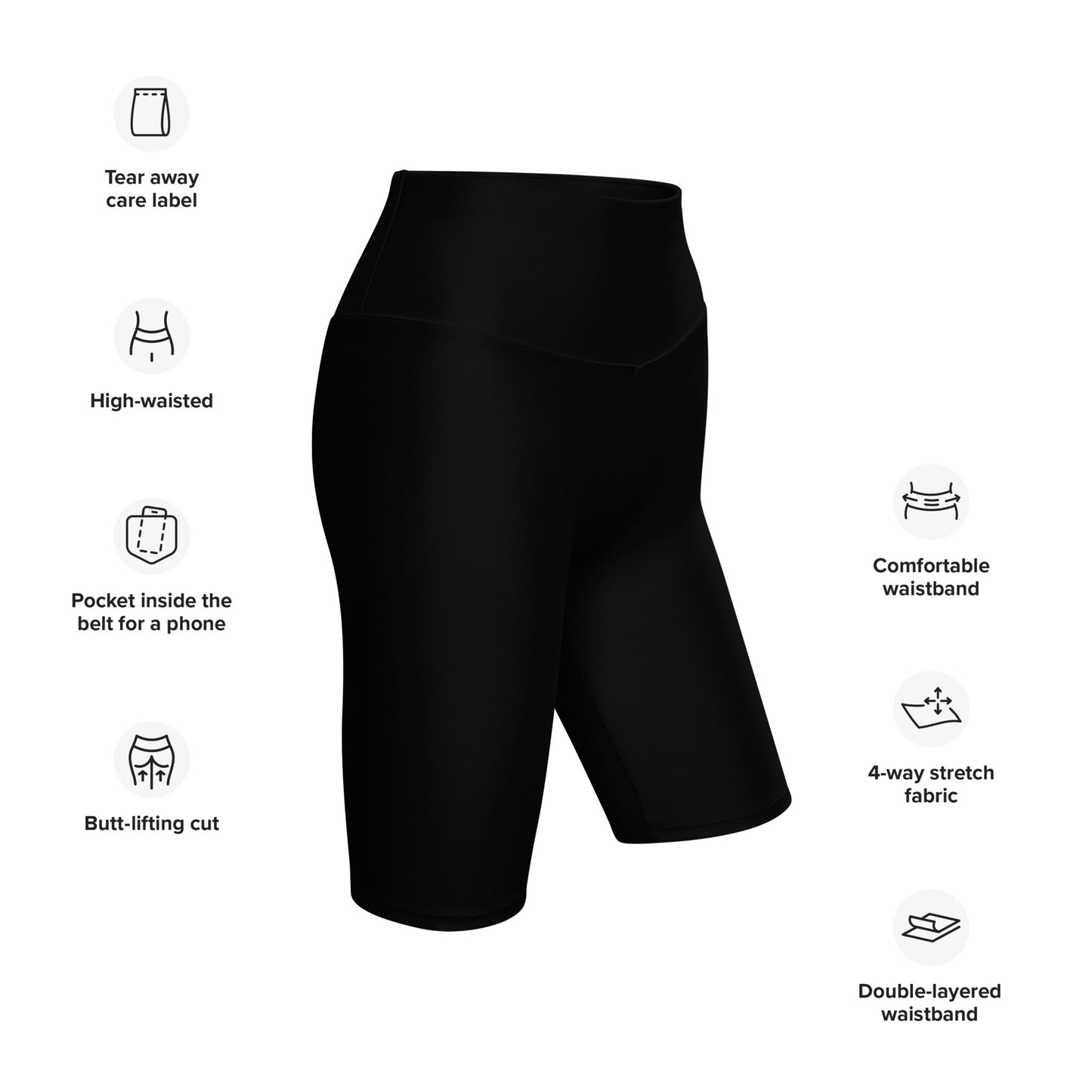 Biker Shorts Black