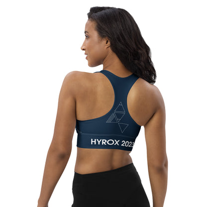 Longline sports bra