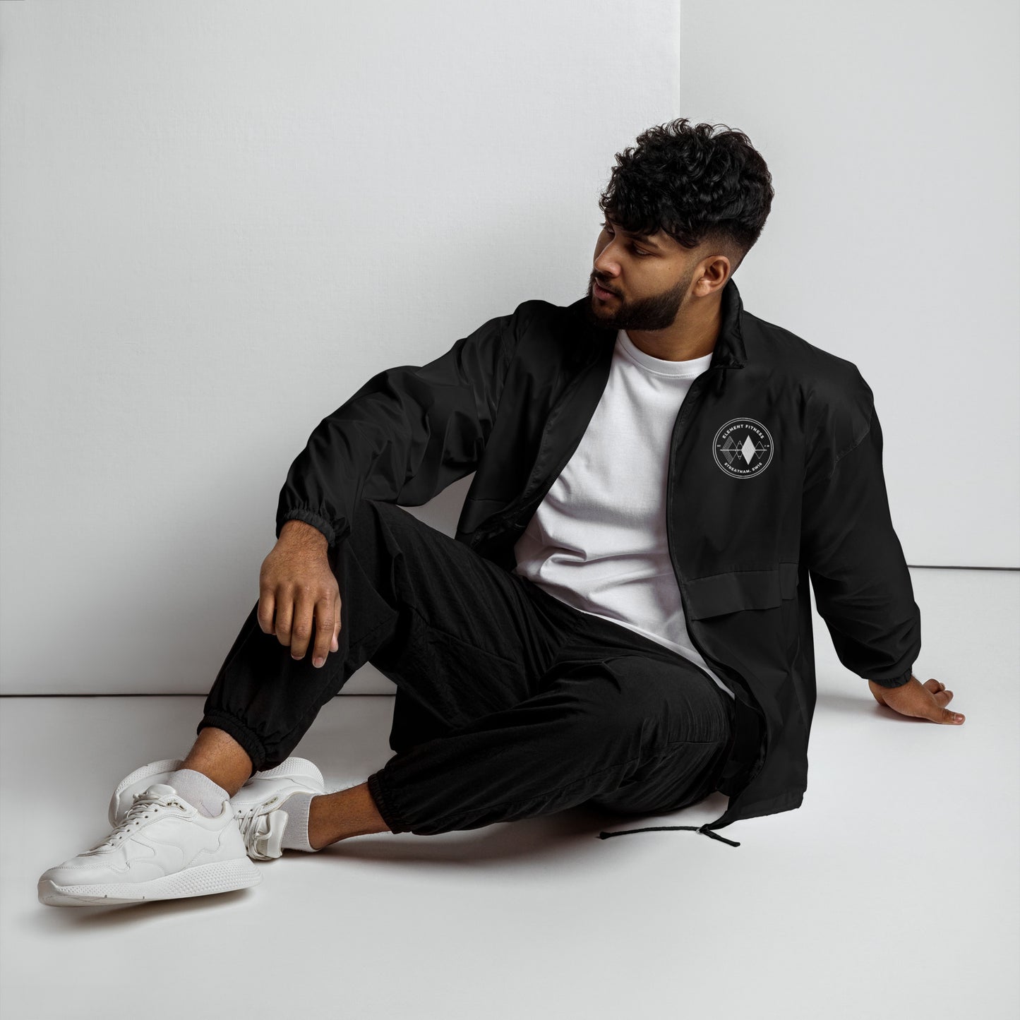 Unisex Reflections Emblem Windbreaker
