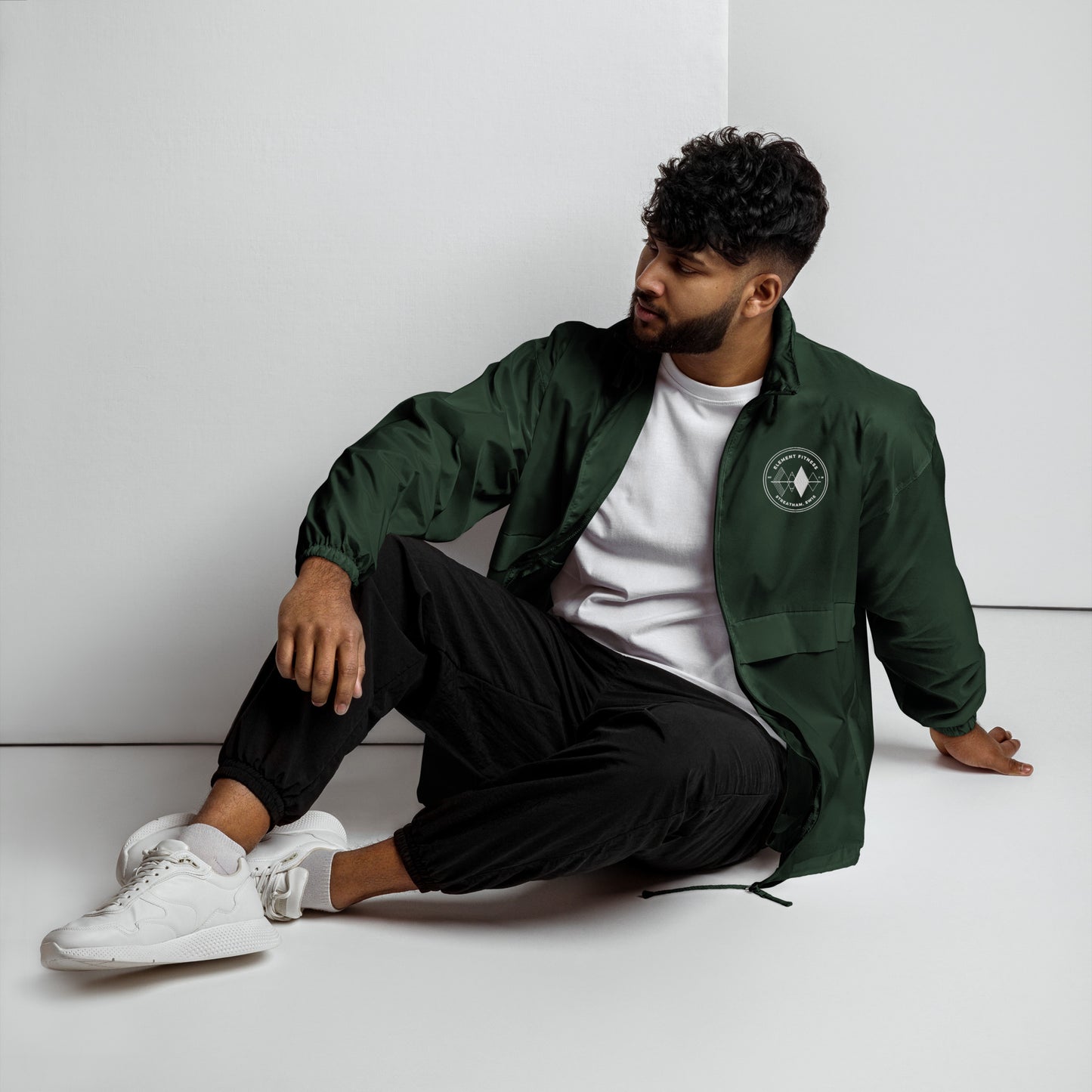 Unisex Reflections Emblem Windbreaker