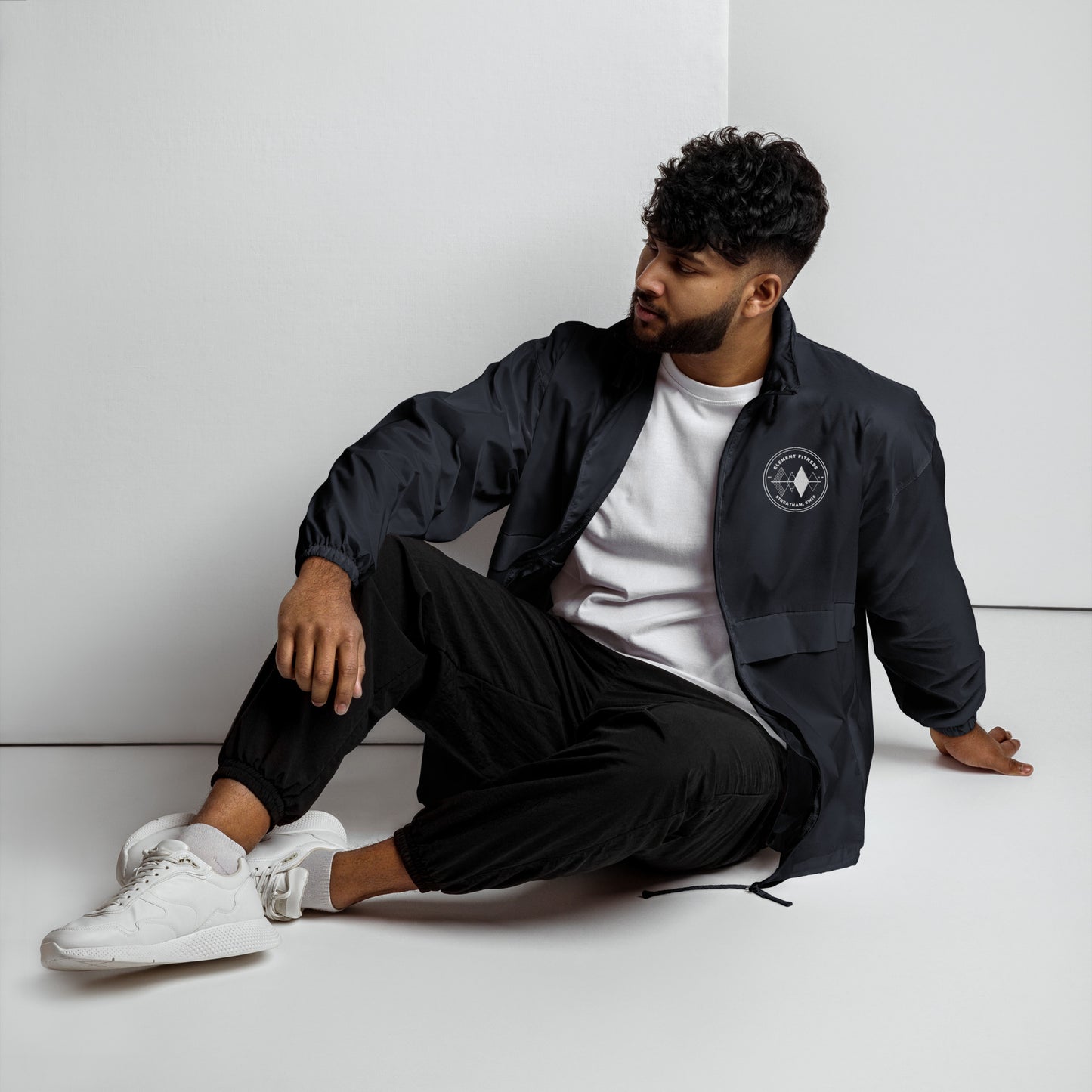 Unisex Reflections Emblem Windbreaker