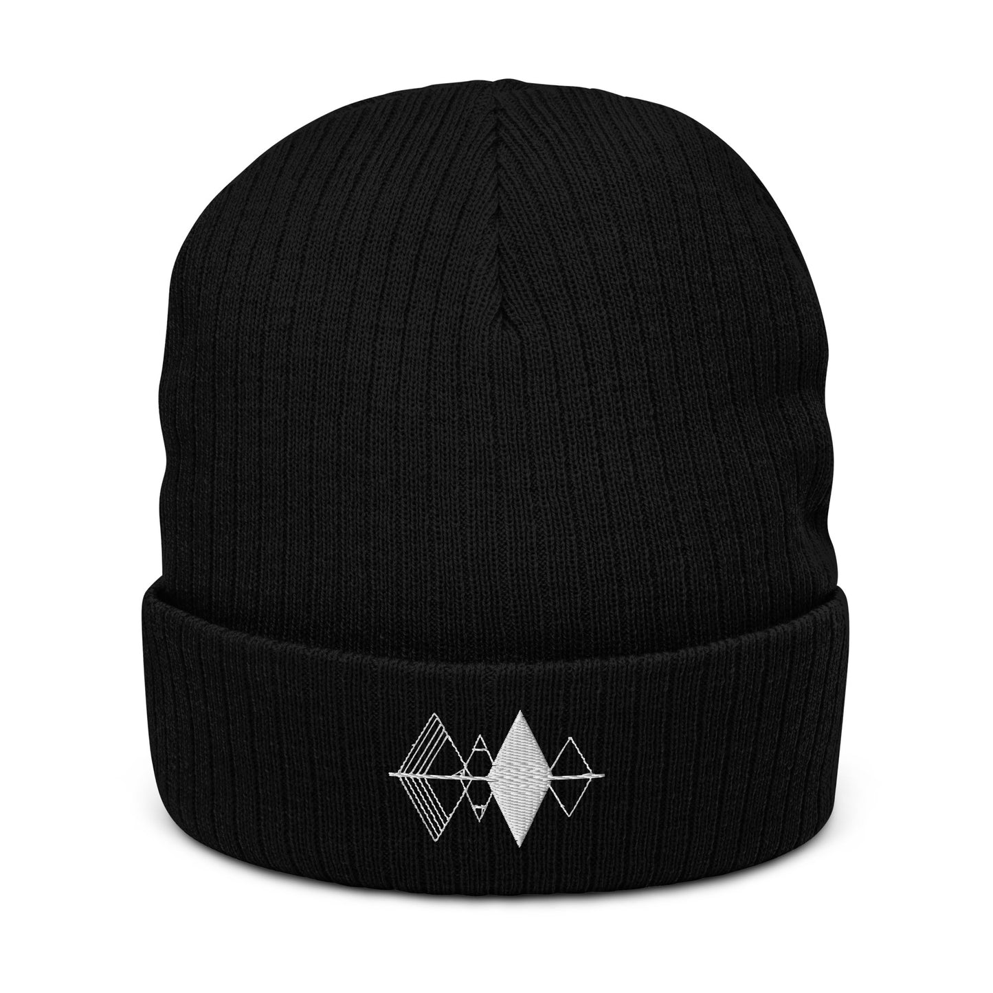 Reflection Ribbed Knit Beanie