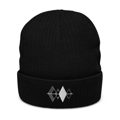 Reflection Ribbed Knit Beanie