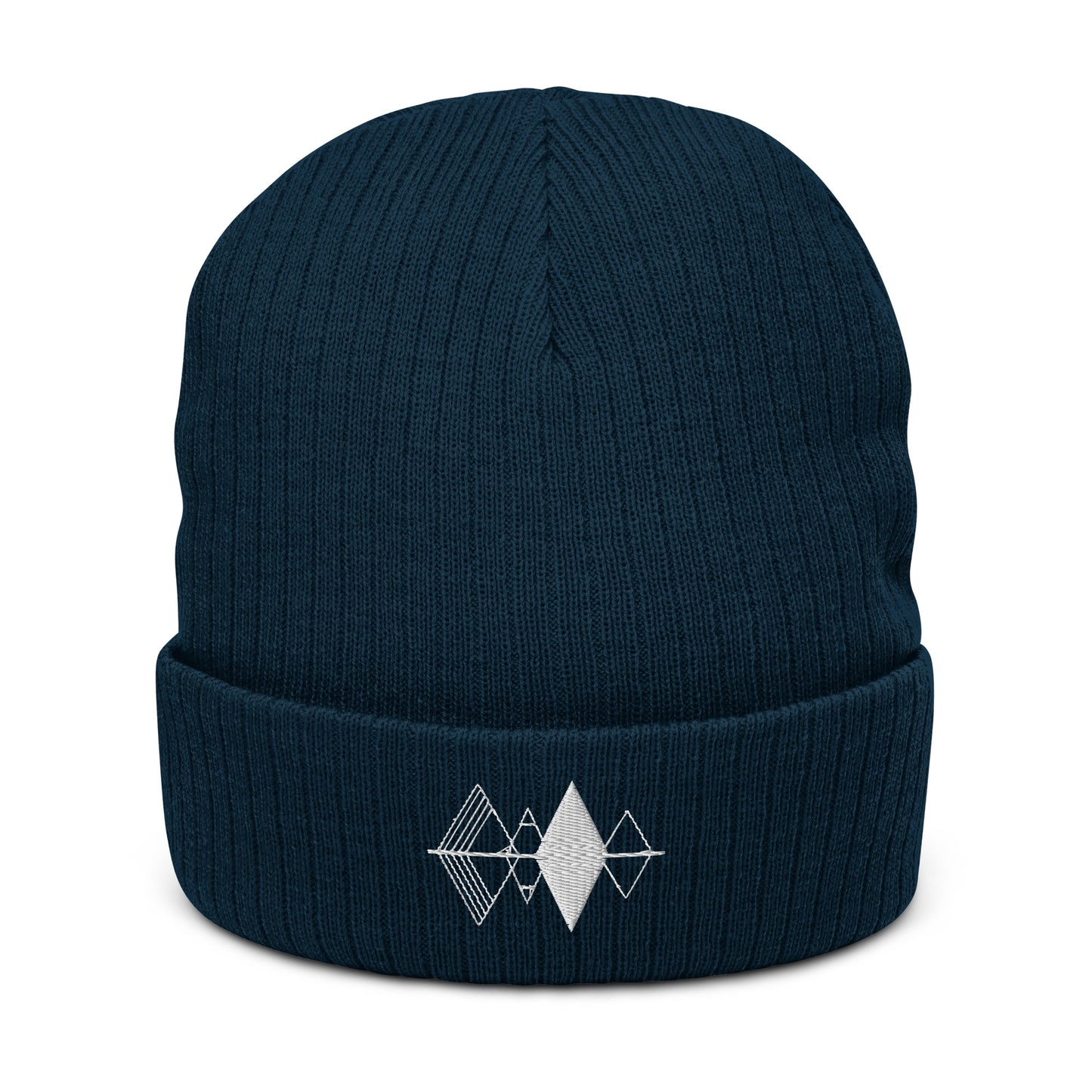 Reflection Ribbed Knit Beanie