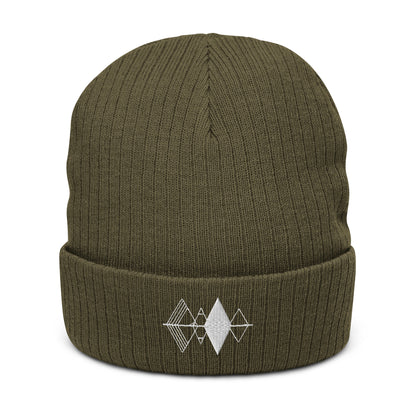 Reflection Ribbed Knit Beanie