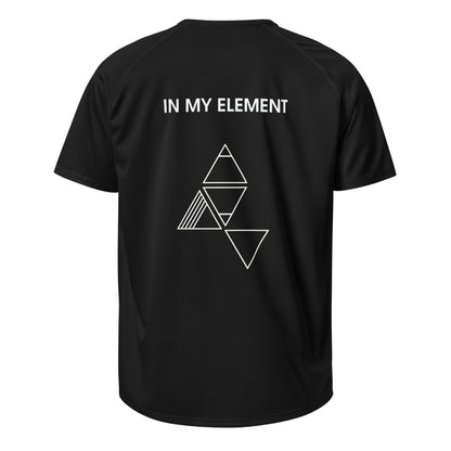 Unisex Sports T Shirt Black