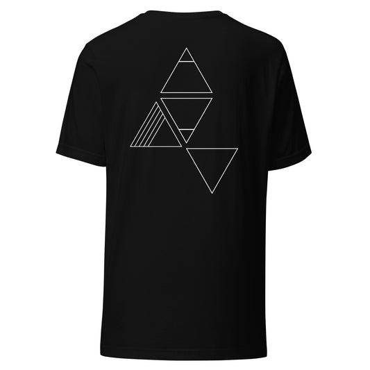 Unisex Geometric Back Tee