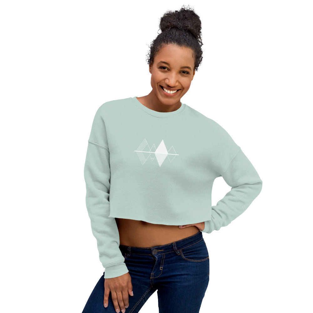 Women's Crop Reflections Sweatshirt