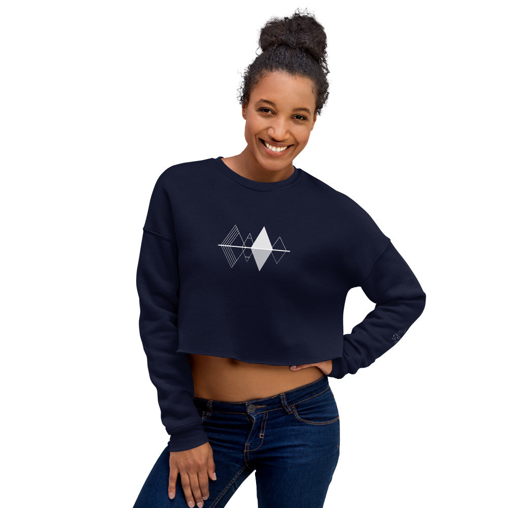 Women's Crop Reflections Sweatshirt