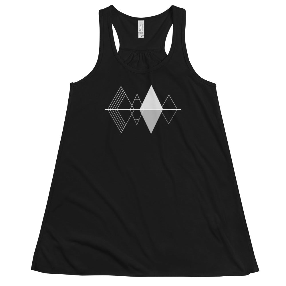 Women's Flowy Reflections Racerback Tank