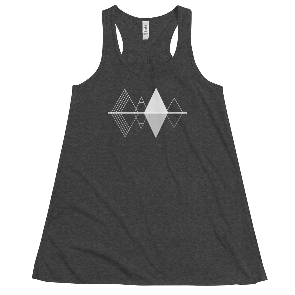 Women's Flowy Reflections Racerback Tank