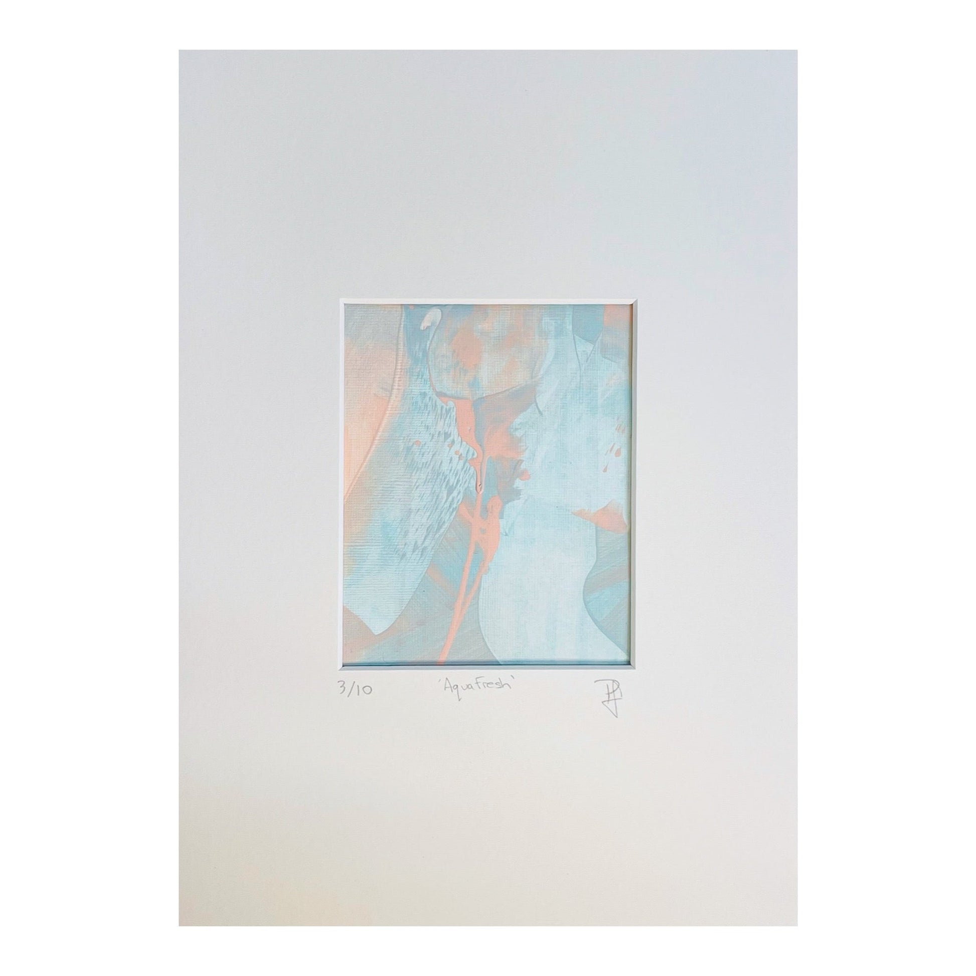 #3 AQUA FRESH-Works on Paper -Punch+Fury 2022