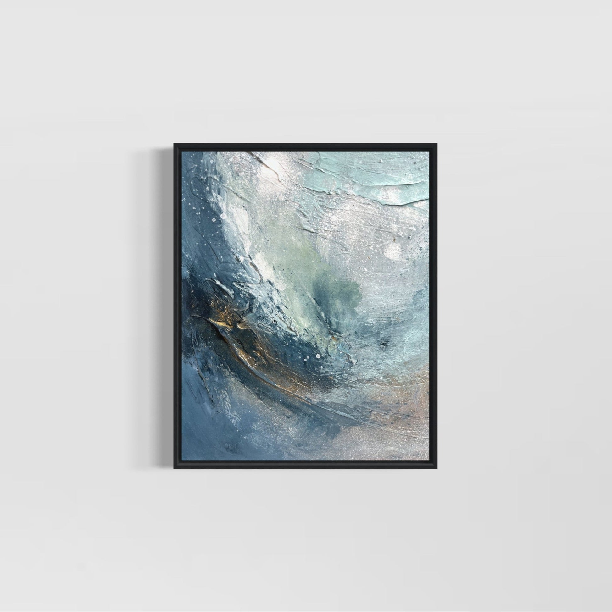 40cm x 50cm Framed Commission- -Punch+Fury
