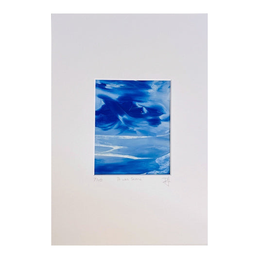 #7 IT WAS SERENE-Works on Paper -Punch+Fury 2022